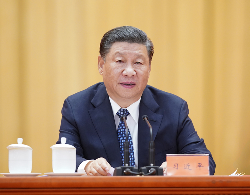 5月28日，中国科学院第二十次院士大会、中国工程院第十五次院士大会和中国科学技术协会第十次全国代表大会在北京人民大会堂隆重召开。中共中央总书记、国家主席、中央军委主席习近平出席大会并发表重要讲话。新华社记者 李响 摄